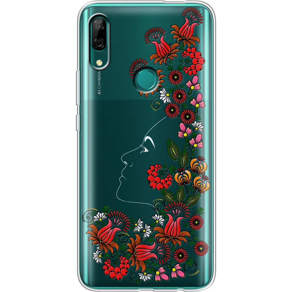 Чехол Boxface Huawei P Smart Z 3D Ukrainian Muse Прозрачный силикон (37381-bk64-37381)