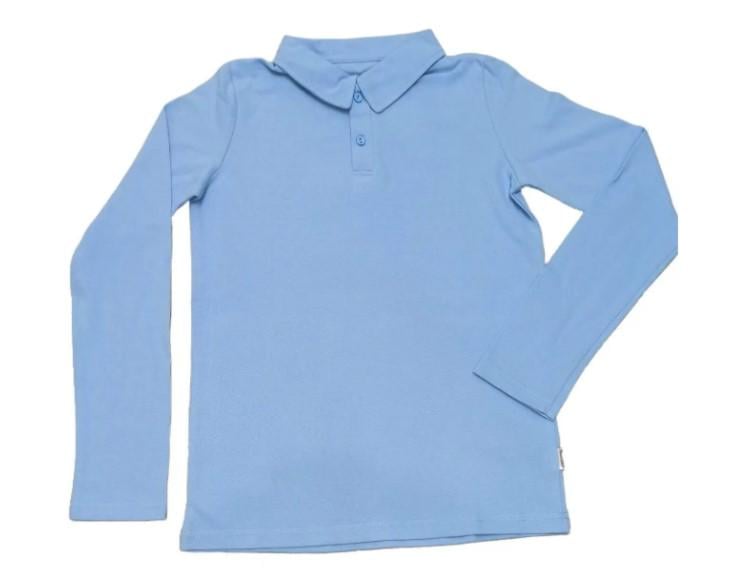 Футболка-поло на мальчика Robinzone ФБ 200 146 см Голубой Футболка-поло на мальчика Robinzone ФБ 200 146 см Голубой