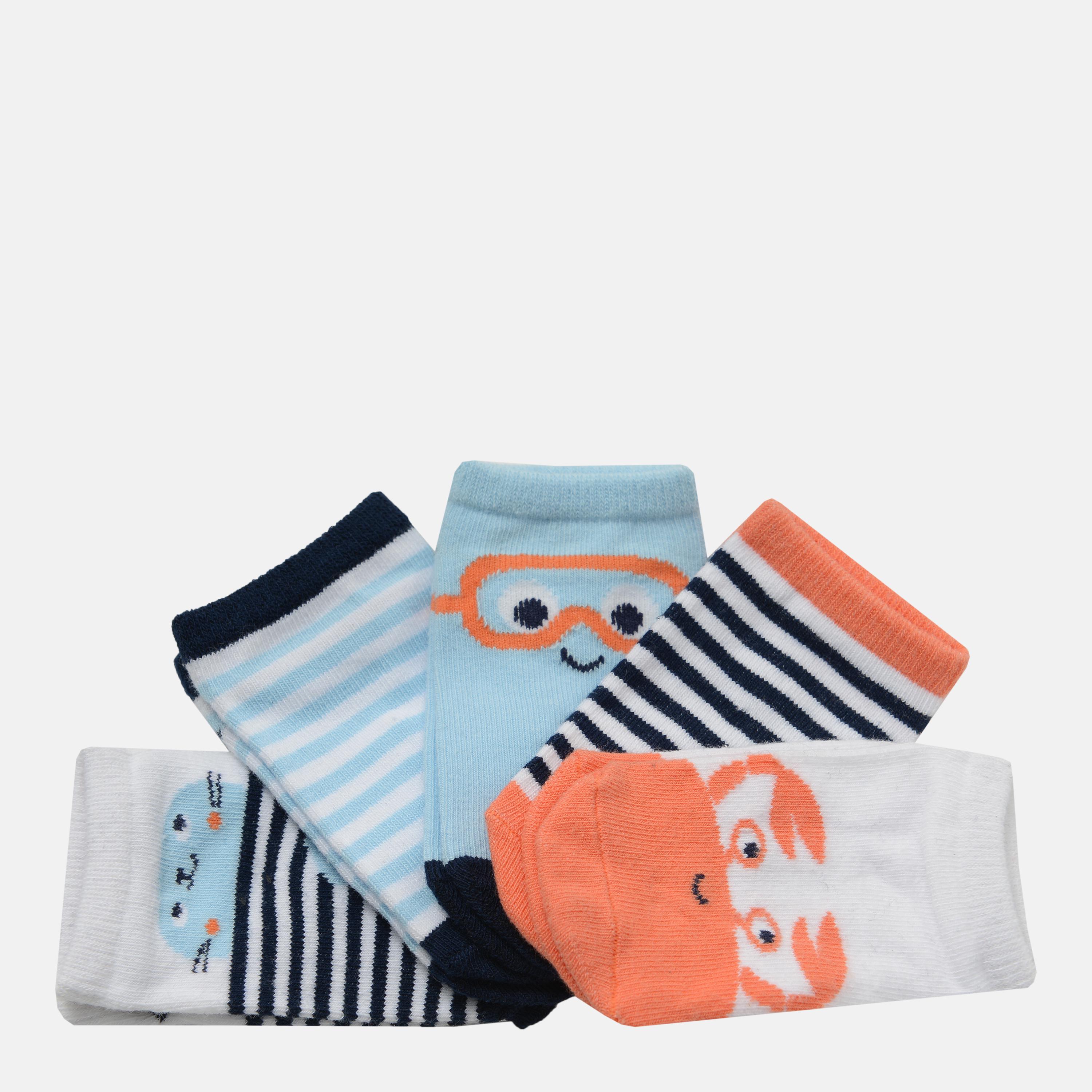 Шкарпетки C&A р. 18-20 5 пар Білий (3186279840612)