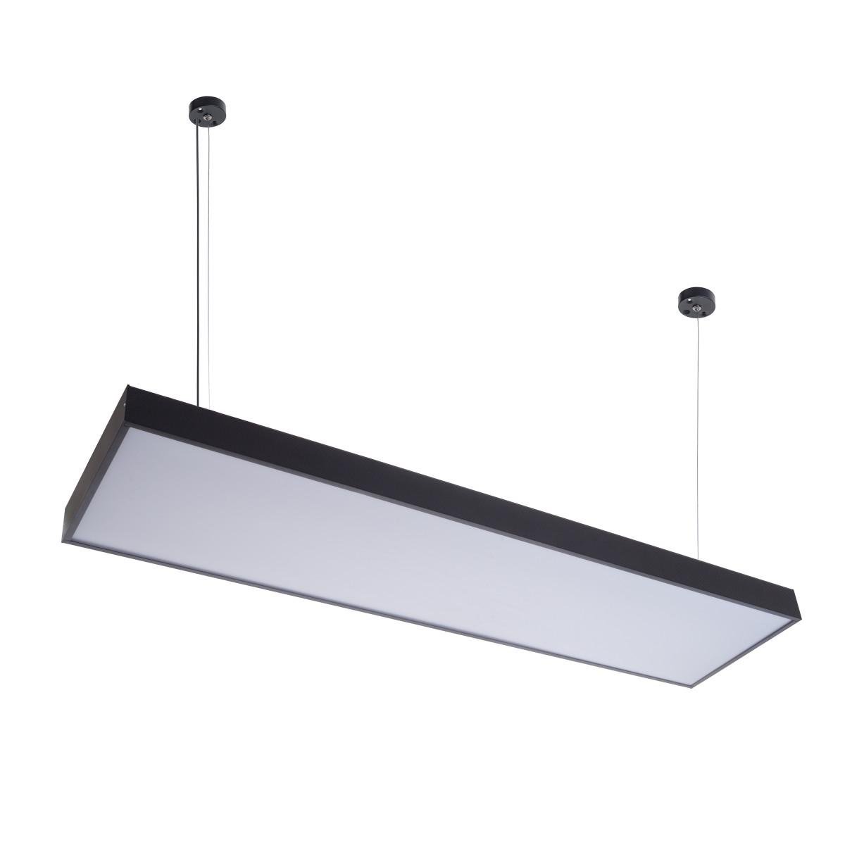 Светильник подвесной линейный офисный Brille FLF-94/105 W CW BK