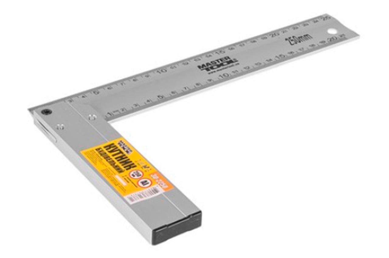 Кутник Mastertool алюмінієвий 250 мм (30-2250)