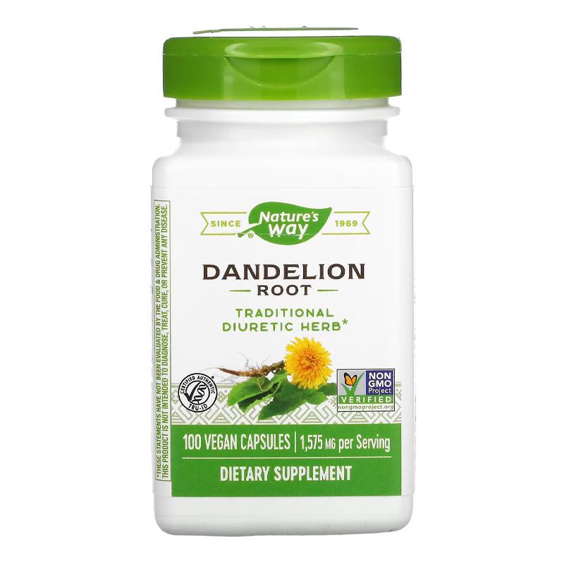 Корень одуванчика Nature's Way Dandelion Root 100 капс. (22641-01) Корень одуванчика Nature's Way Dandelion Root 100 капс. (22641-01)
