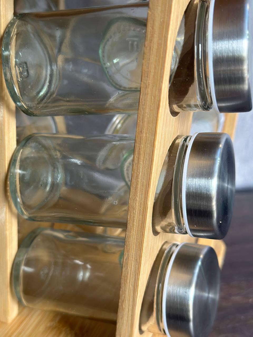 Набір для спецій TS Kitchen HP531B6612Z на дерев'яній підставці 13 пр. (HP531B6612Z) - фото 3 Набір для спецій TS Kitchen HP531B6612Z на дерев'яній підставці 13 пр. (HP531B6612Z) - фото 3