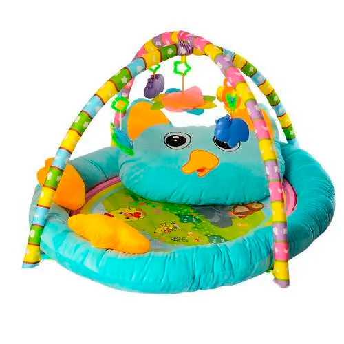Коврик для малышей Bambi с подушкой и подвесками 90х71 см (63-75-PE905)