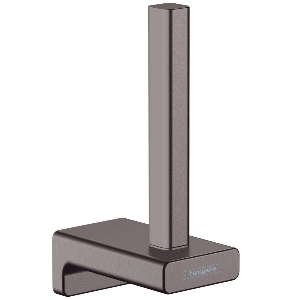 Держатель туалетной бумаги Hansgrohe AddStoris для запасного рулона Brushed Black (41756340)