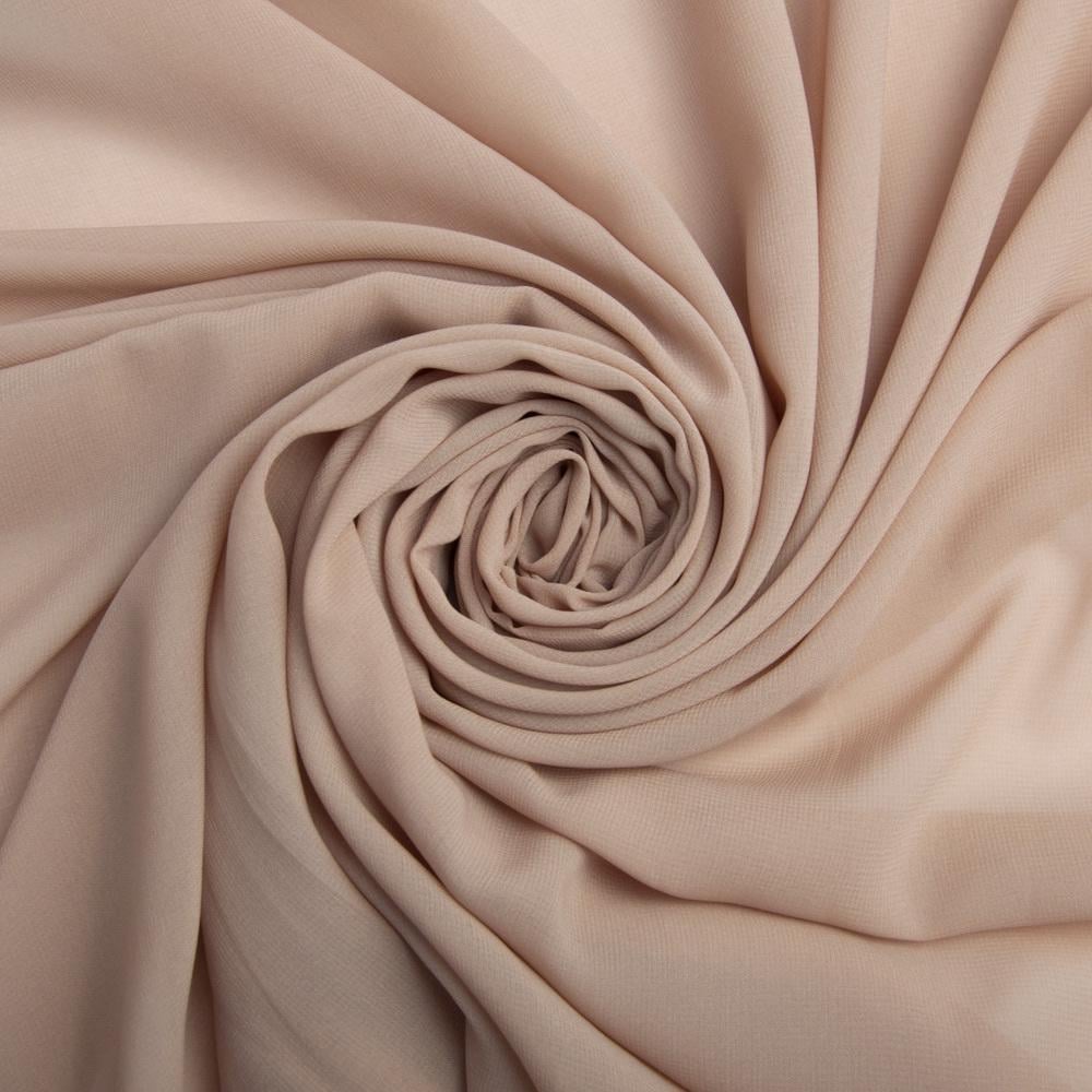 Шифон плательный Sheila Темный беж (24626)