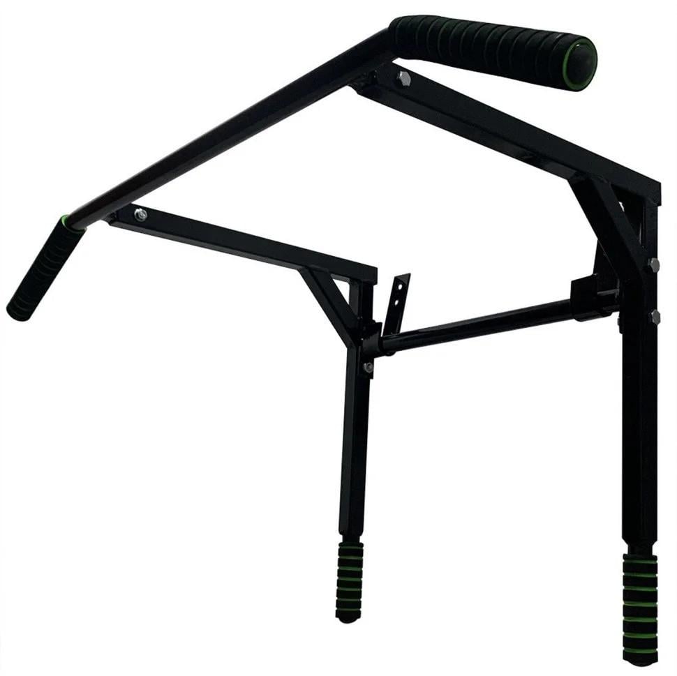 Турник-брусья настенный 2в1 с мягкими ручками перекладина 110 см/брусья 57 см (2662575514)