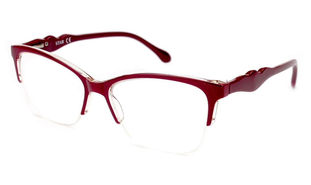 Очки для зрения женские Oftalmic диоптрия +0.50 50-15-132 линза полимер PD62-64 (062-45|G|p0.50|8)