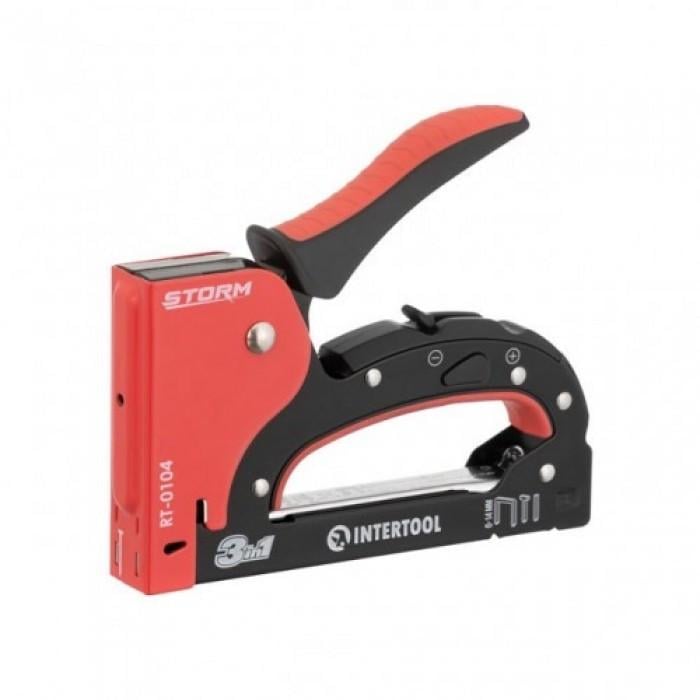 Степлер строительный Intertool Storm 3в1 (1418948849)