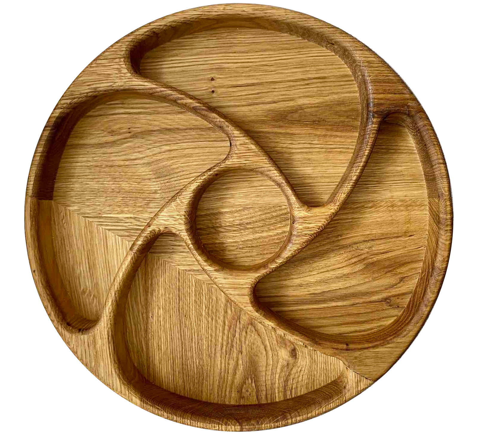 Менажница деревянная круглая 30 см Дуб/Ясень (1020) Менажница деревянная круглая 30 см Дуб/Ясень (1020)