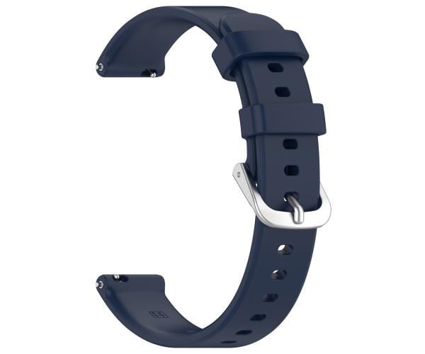 Ремешок Silicone для смарт-часов Garmin Lily 2/2 Active с металической застежкой Синий Ремешок Silicone для смарт-часов Garmin Lily 2/2 Active с металической застежкой Синий