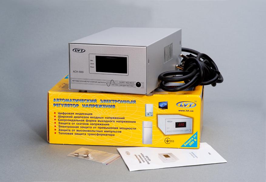 Стабилизатор напряжения LVT АСН-600 600 Вт - фото 4