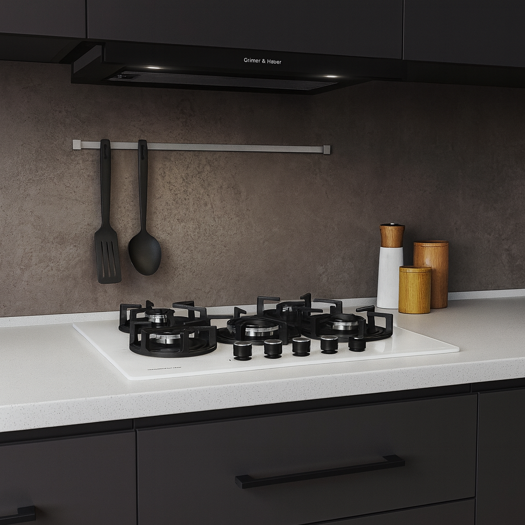 Варочная поверхность газовая Gunter&Hauer GL 9 W на 5 конфорок закаленное стекло Белый - фото 4 Варочная поверхность газовая Gunter&Hauer GL 9 W на 5 конфорок закаленное стекло Белый - фото 4