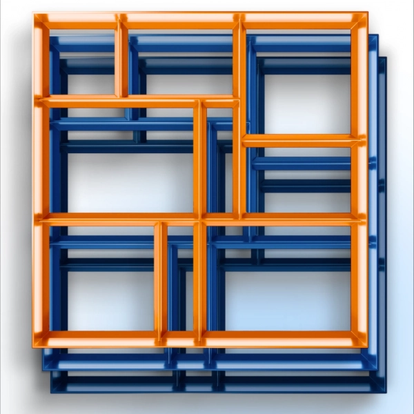Форма для садової доріжки Верес-2007 Брук 400х400х40 мм 3 шт. (10804203-3258)