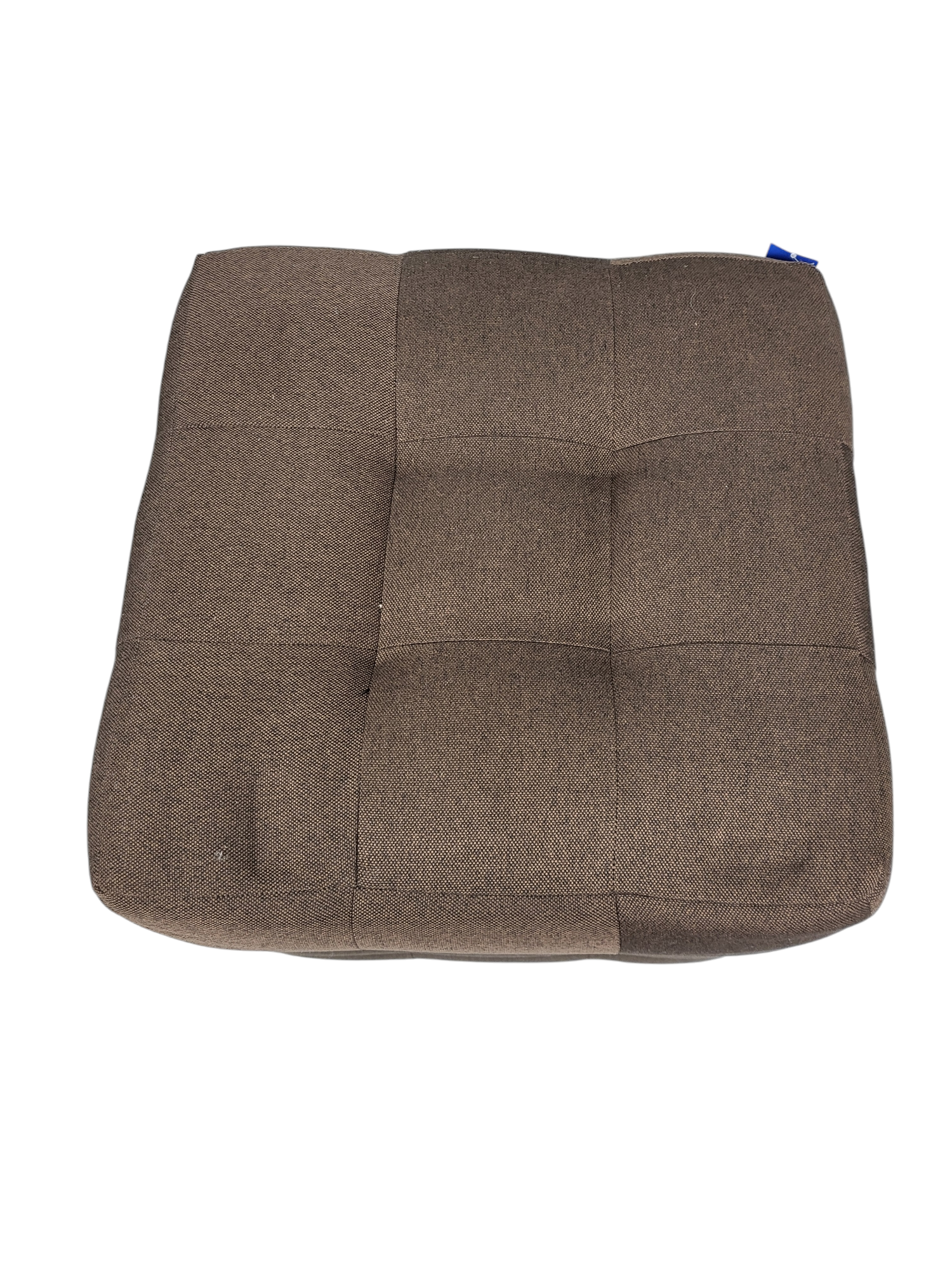 Пуф из рогожки 45х45х45 см Коричневый (1434) - фото 3 Пуф из рогожки 45х45х45 см Коричневый (1434) - фото 3