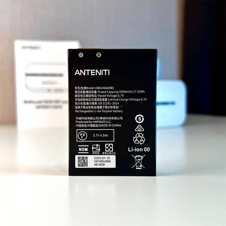 Роутер мобильный 4G Wi-Fi ANTENITI E-5576 с мощной батареей 4500 mAh (049) - фото 4