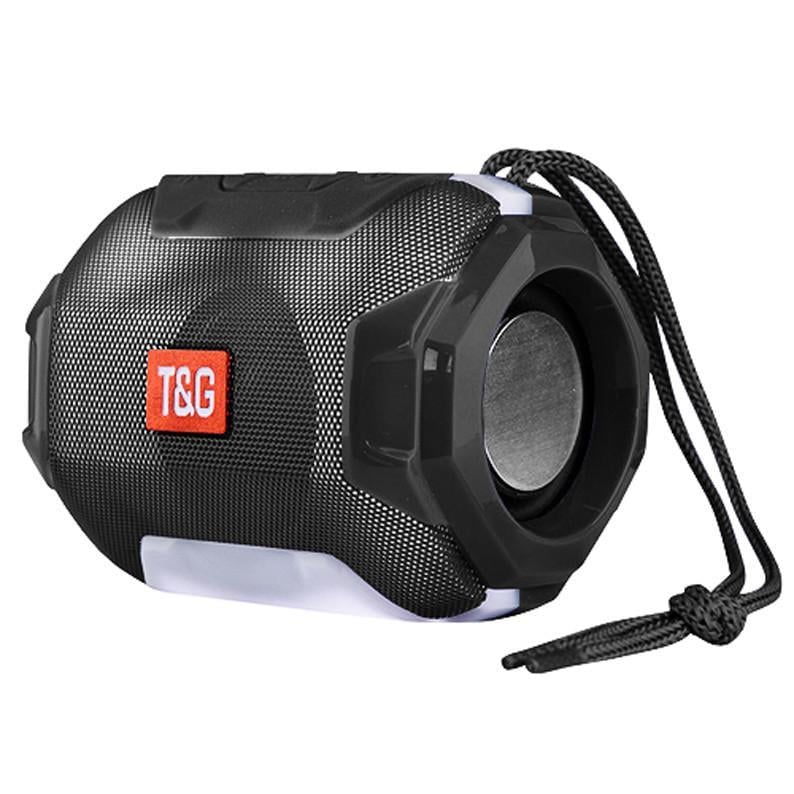 Колонка портативная TG 162 5 Вт USB/AUX/FM/Bluetooth Черный (37e3bdde)