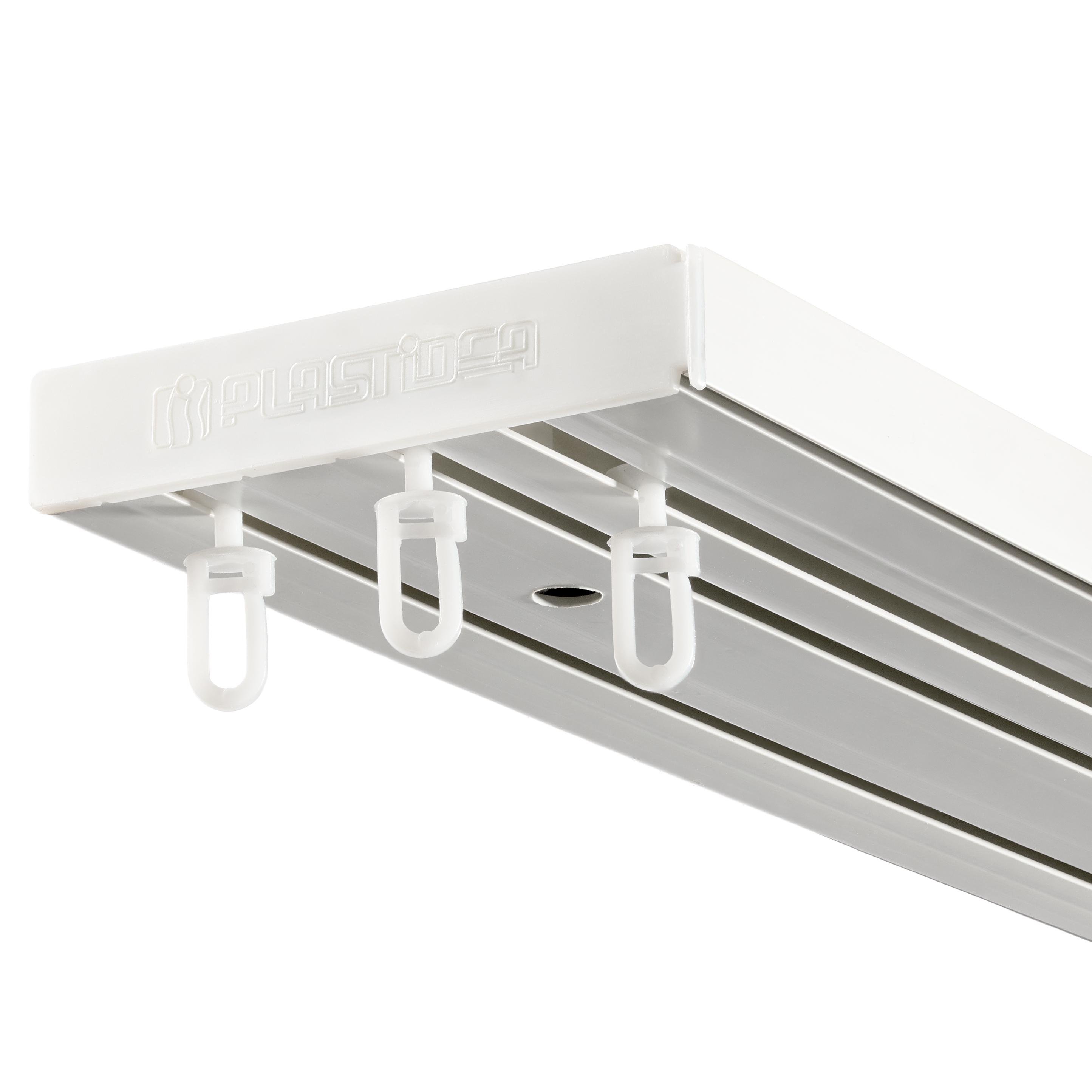 Потолочный карниз усиленный Plastidea для штор тройной 350 см