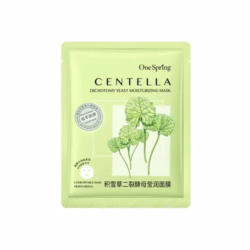 Маска для лица тканевая OneSpring Centella Dichotomy Yeast Moisturizing Mask 25 мл (27301922)