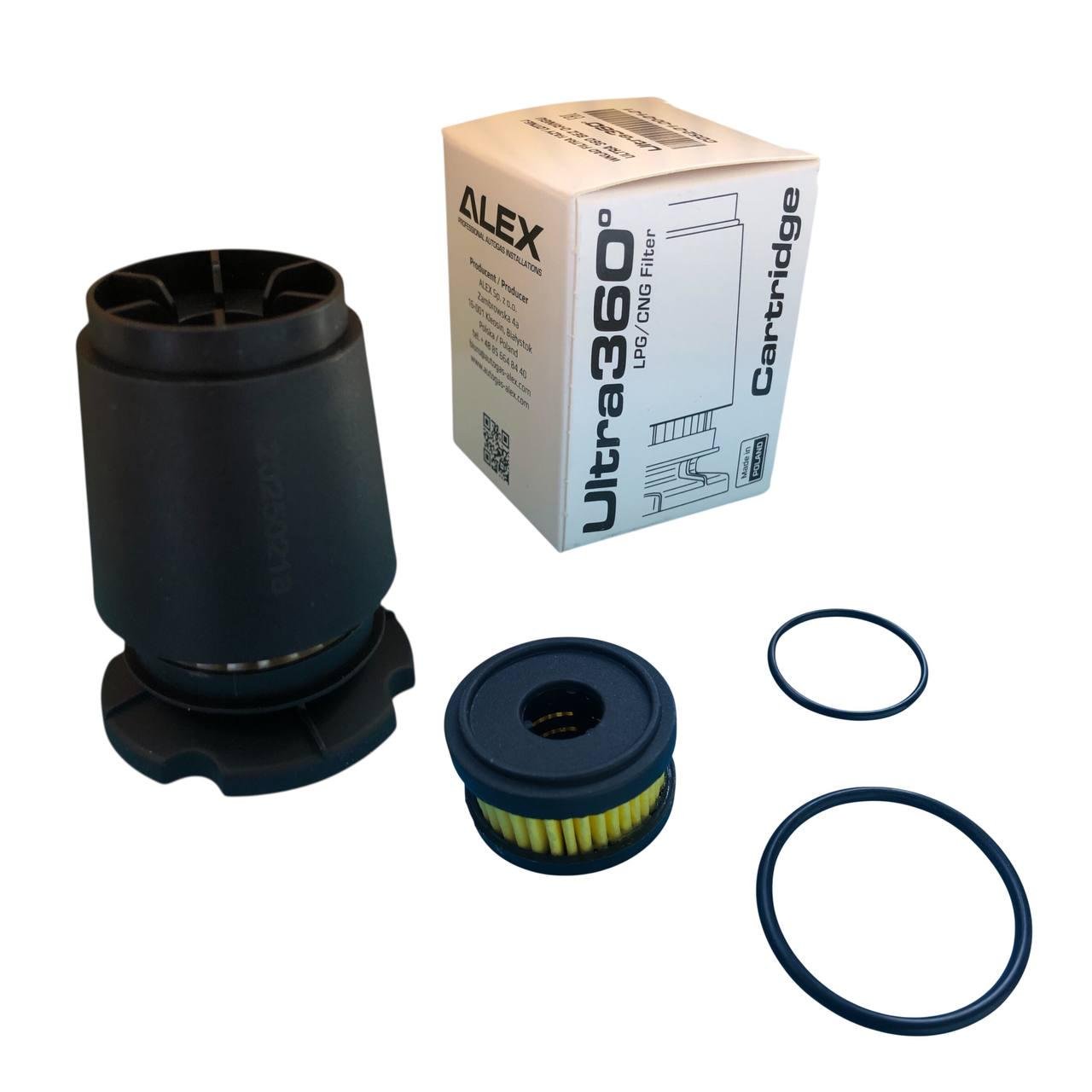 Фільтр у газовий клапан Valtek Zavoli Emmegas з гумками та вкладиш у фільтр Alex Ultra 360 (2552632826) - фото 2 Фільтр у газовий клапан Valtek Zavoli Emmegas з гумками та вкладиш у фільтр Alex Ultra 360 (2552632826) - фото 2