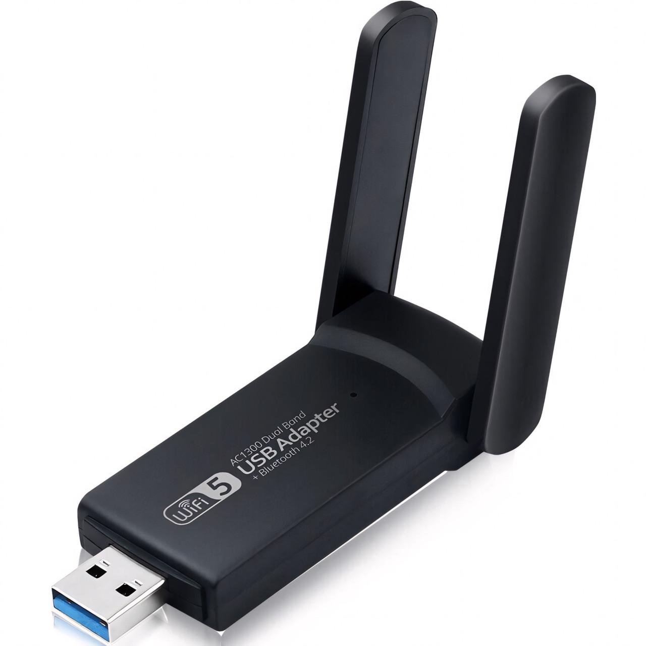 Сетевой адаптеры Wi-Fi/Bluetooth U&P WB603 Black (SHT-WB603-BK)