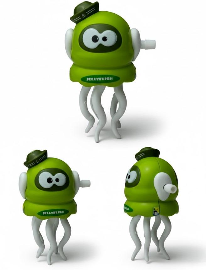 Игровой комплект Dancing Octopus 11 см 3 шт. Зеленый (2104618773)