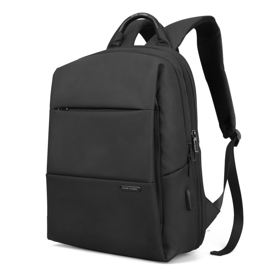 Рюкзак городской MARK RYDEN Luxe Classic MR9618 для ноутбука 15,6" с USB 25 л Черный