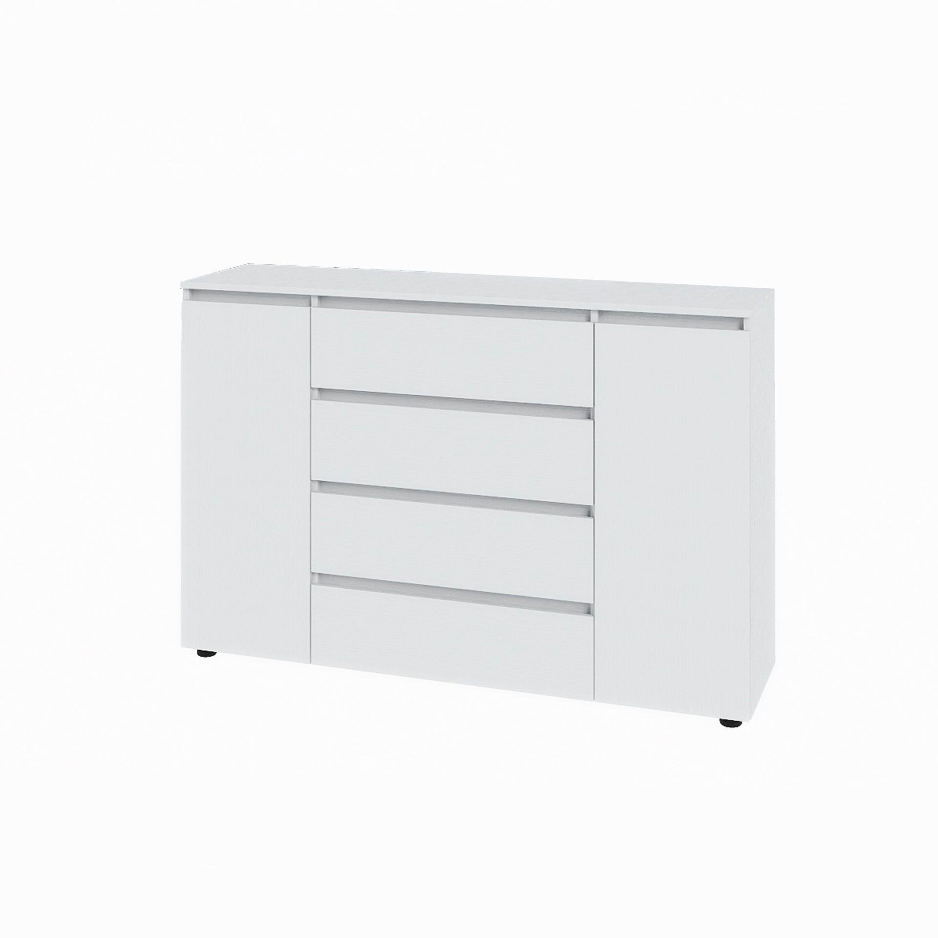 Комод Everest Лайт КЛ-4 1400х377х930 мм Нимфея альба (11115) - фото 1 Комод Everest Лайт КЛ-4 1400х377х930 мм Нимфея альба (11115) - фото 1