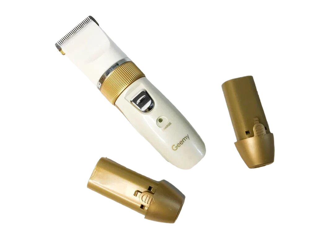 Машинка для стрижки волос Gemei GM-6001 с запасным аккумулятором и насадками 10В White Машинка для стрижки волос Gemei GM-6001 с запасным аккумулятором и насадками 10В White