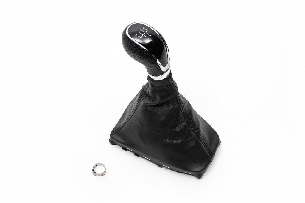 Ручка и чехол КПП ABM для Opel Astra J 2009-2015 гг. кожзаменитель Черный