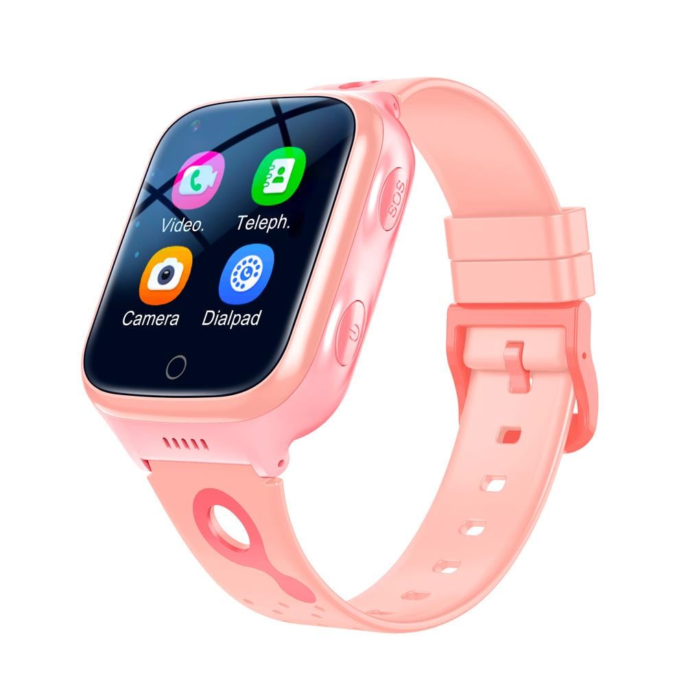 Смарт-годинник дитячий K9 наручний 4G/GPS/Wi-Fi Pink (16416)