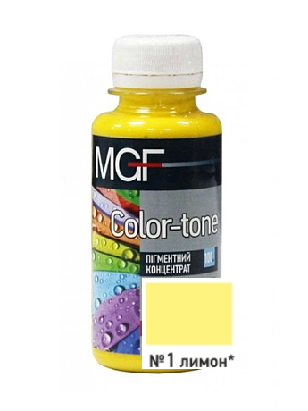 Краситель MGF Сolor-tone 100 мл №1 Лимонный (7300000001)