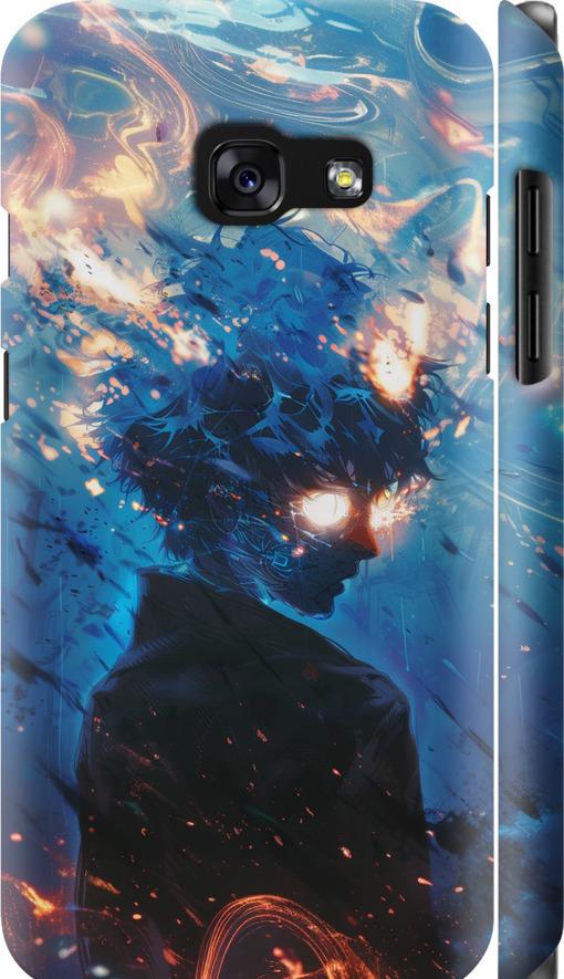 Чехол на Samsung Galaxy A3 (2017) Сатору Годжо (6129m-443-42517)