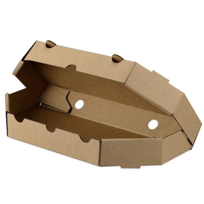 Коробка для піци кальцоне Т-22 картон 32х16 см 100 шт. Крафт