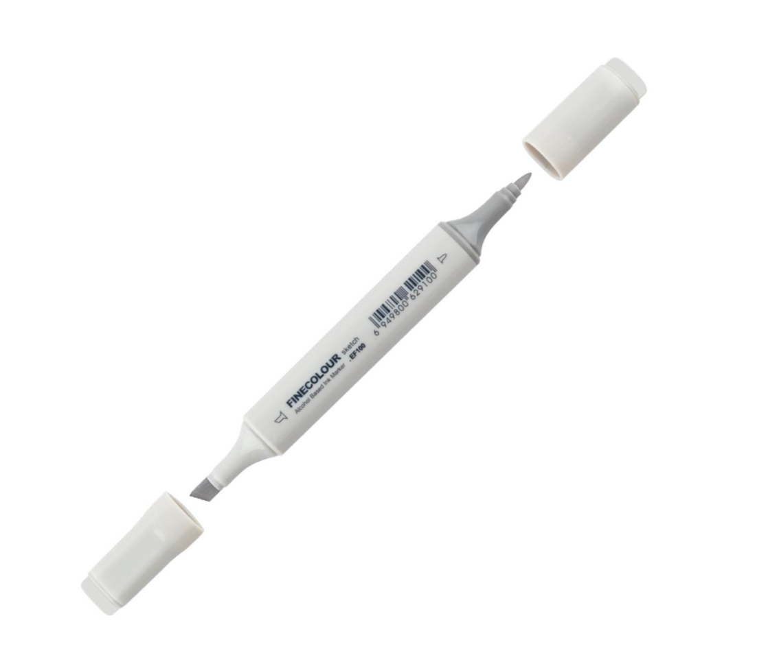 Маркер спиртовой Finecolour Sketchmarker 063 №4 GG63 Серо-зеленый (EF100-63)