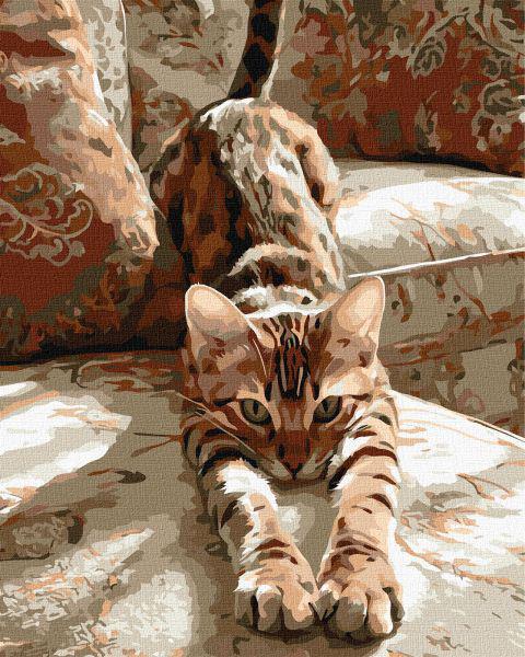 Картина за номерами Ideyka Ранкова розминка 40x50 см (Id-KHO6854)