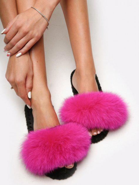 Тапки домашние женские Family Пушистики р. 40/41 Фуксия (359416)