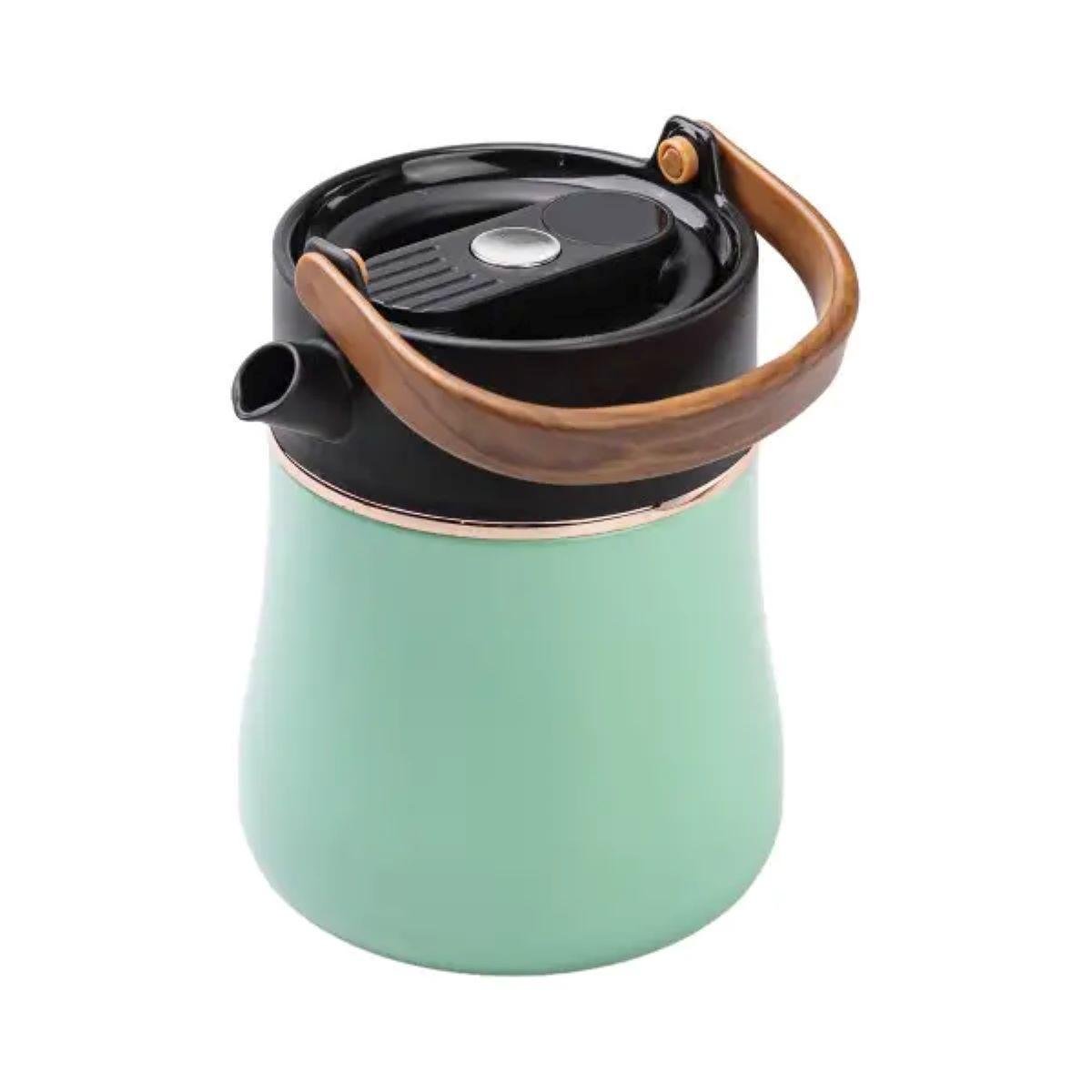 Чайник термос с датчиком температуры и вакуумной изоляцией HP-14-22M 700 мл Мятный (A-033287) - фото 2