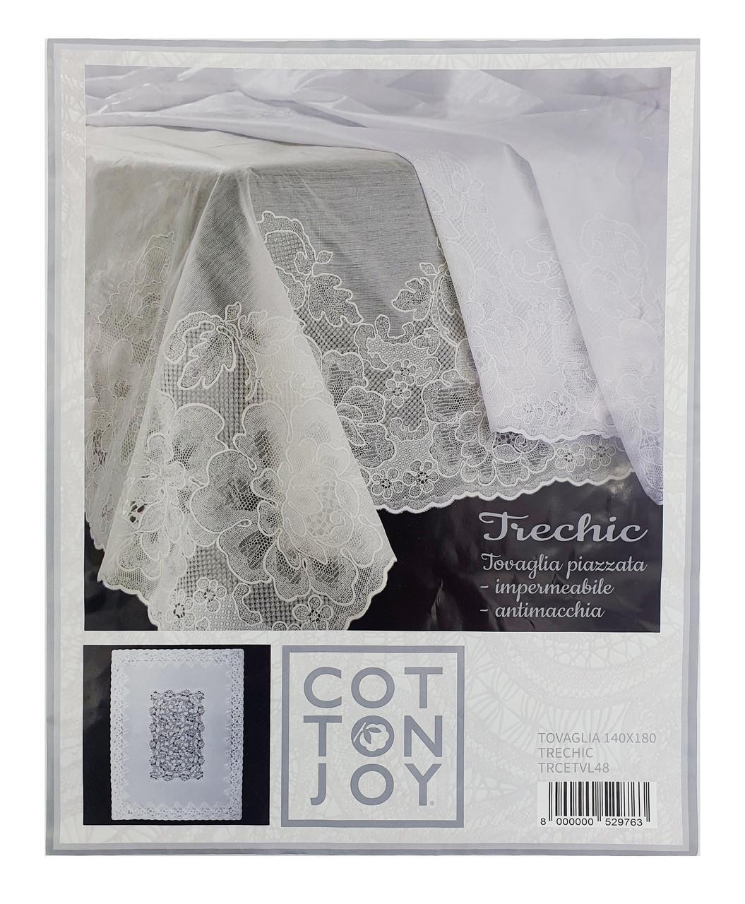 Скатерть ажурная Cotton Joy водонепроницаемая 140x180 см (1870653710) Скатерть ажурная Cotton Joy водонепроницаемая 140x180 см (1870653710)