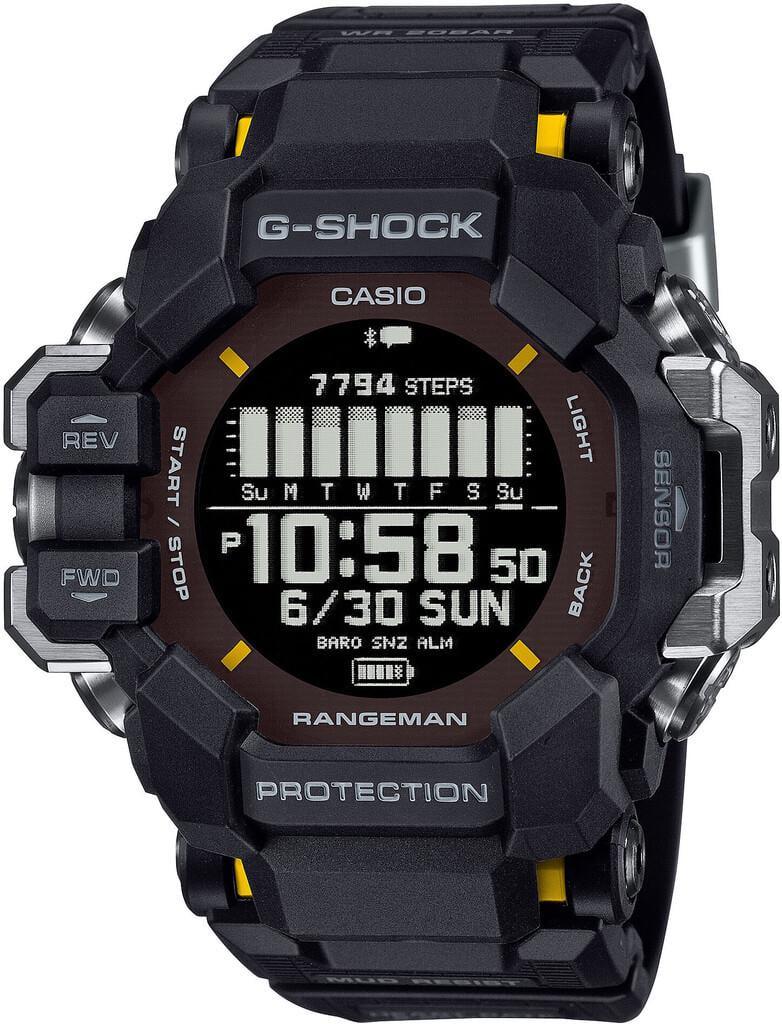 Мужские наручные часы Casio G-Shock Master of G GPR-H1000-1ER ударопрочны с водозащитой 200 м и подсветкой (3148809100)