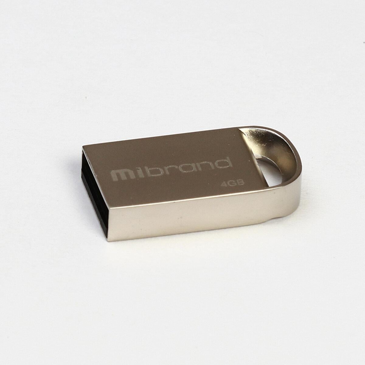 Флеш-накопитель для ноутбука Flash Mibrand USB 2.0 Lynx 4Gb Silver (MI2.0/LY4M2S)