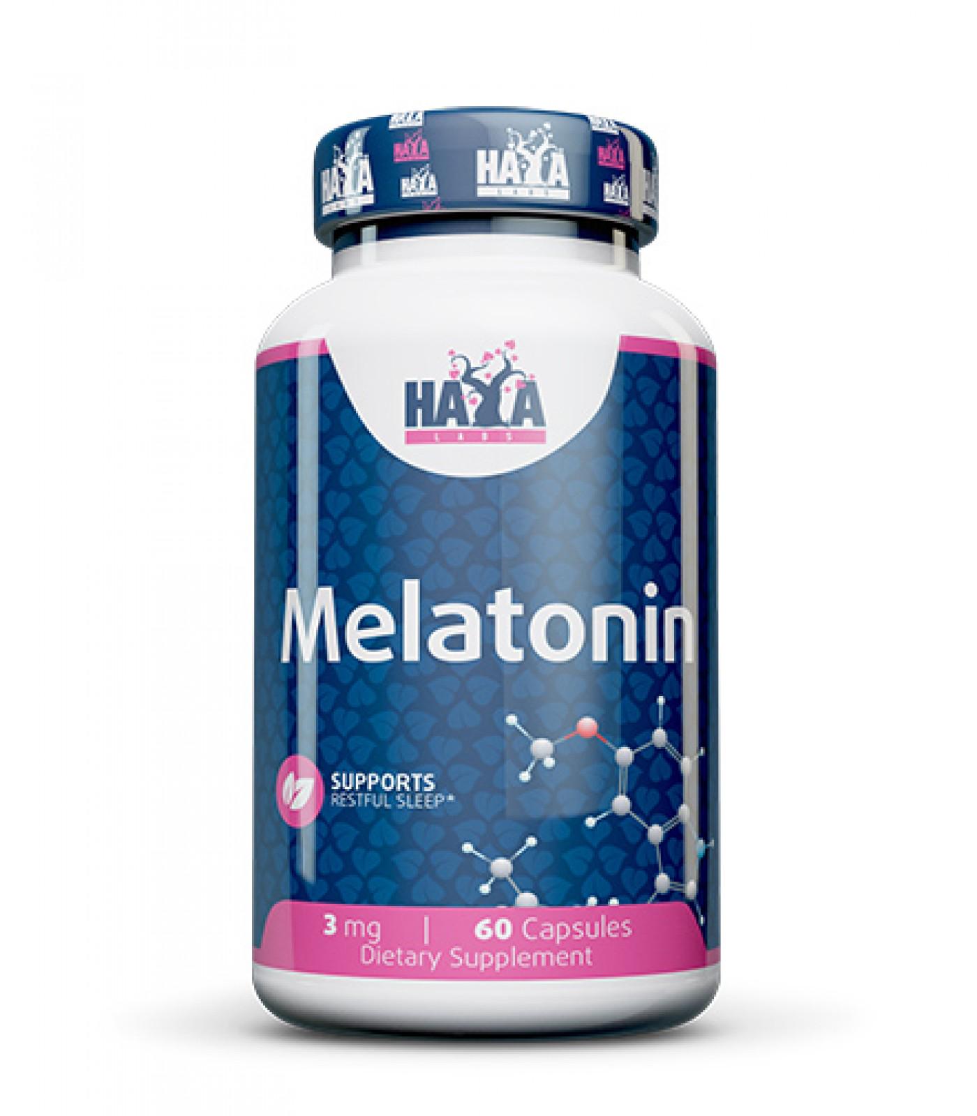 Мелатонін Haya Labs Melatonin 3mg 60 caps