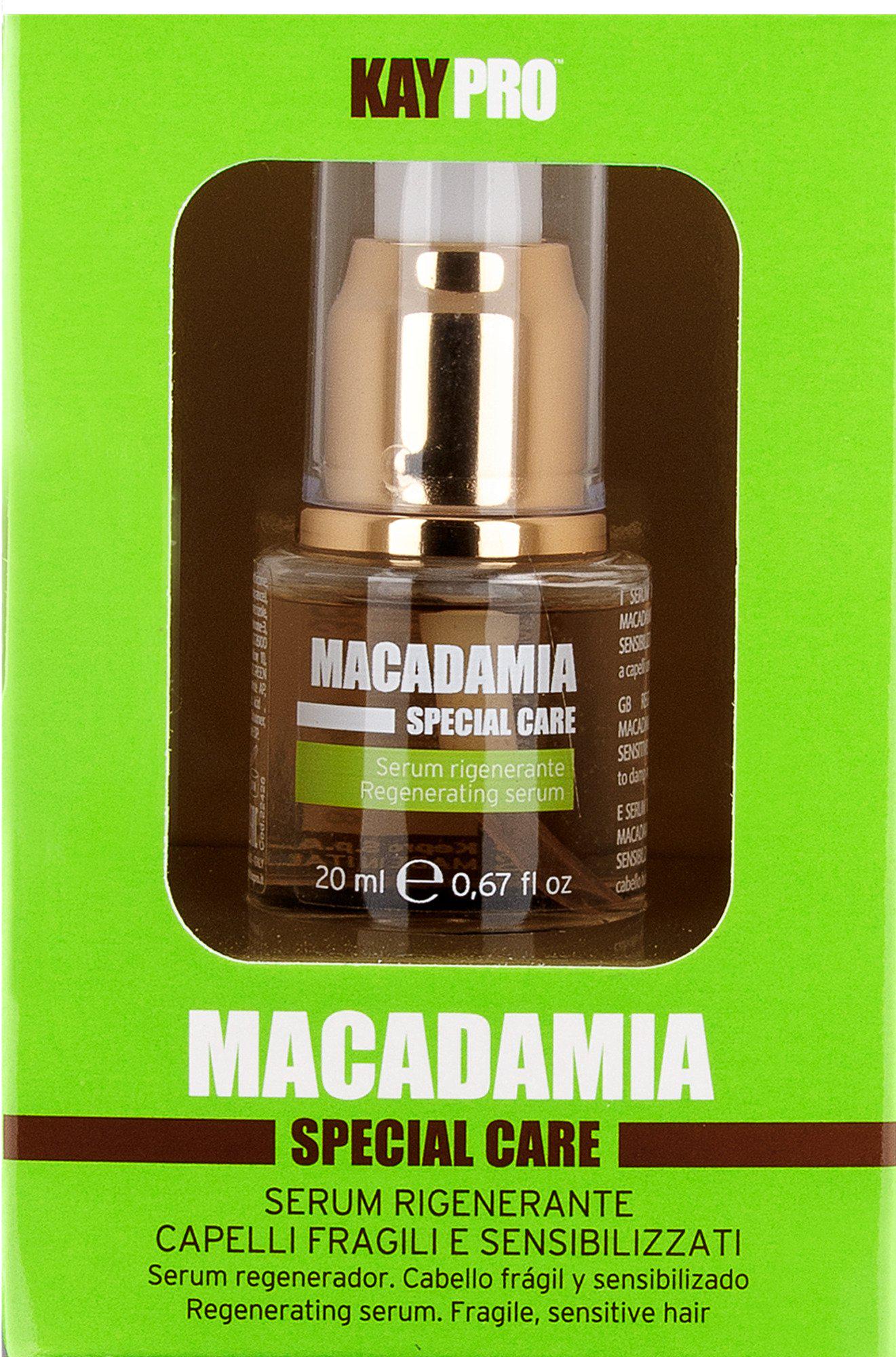 Сироватка з олією макадамії для ламкого волосся KayPro Macadamia 20 мл (9785)