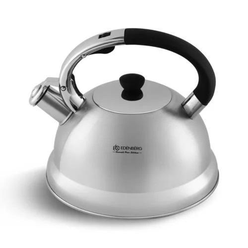 Чайник со свистком Edenberg EB-2446 с турбо индукционным капсульным дном 3 л (EB-2446) - фото 2 Чайник со свистком Edenberg EB-2446 с турбо индукционным капсульным дном 3 л (EB-2446) - фото 2