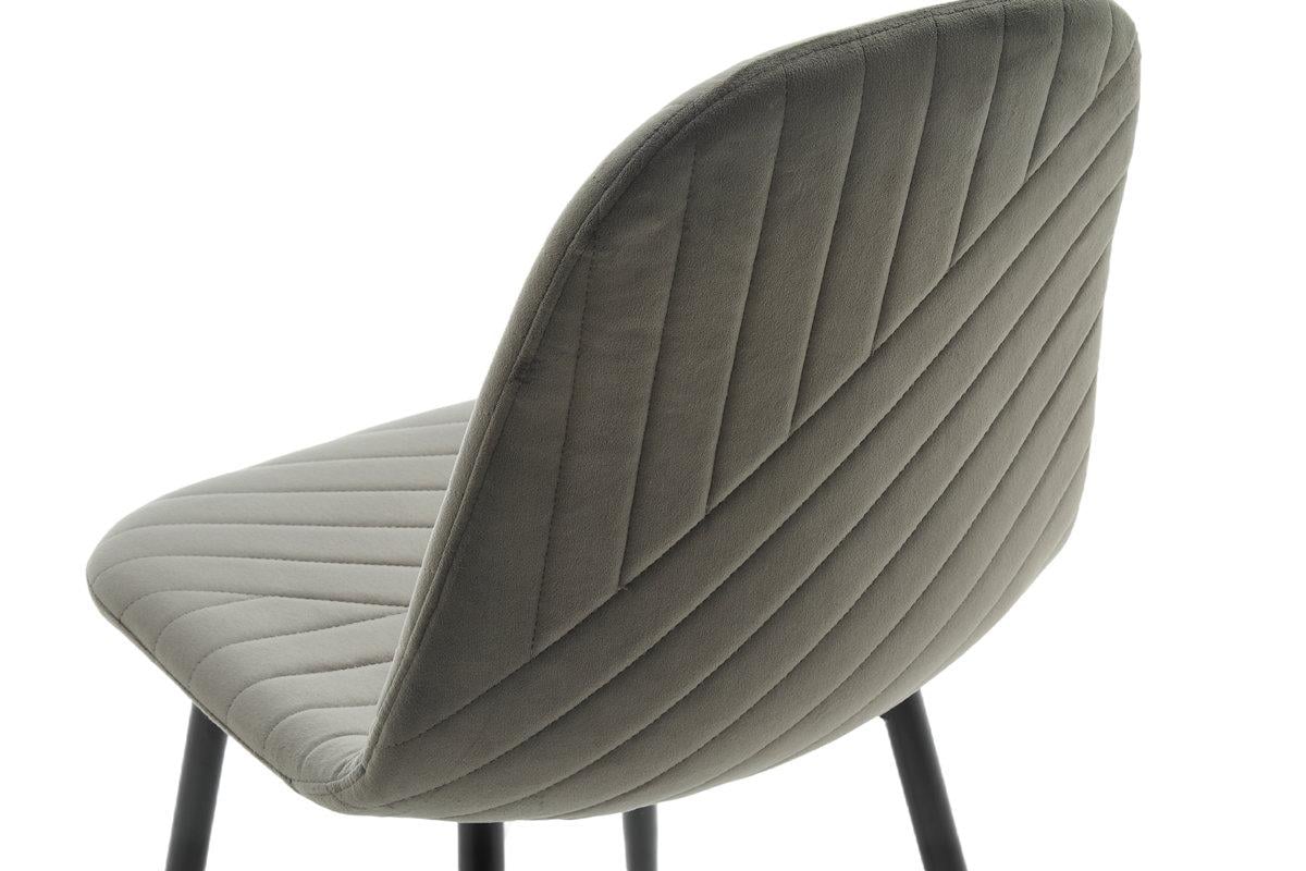 Кухонний стілець Мікс Меблі ЯРІС велюр Графіт (27897721) - фото 7 Кухонний стілець Мікс Меблі ЯРІС велюр Графіт (27897721) - фото 7