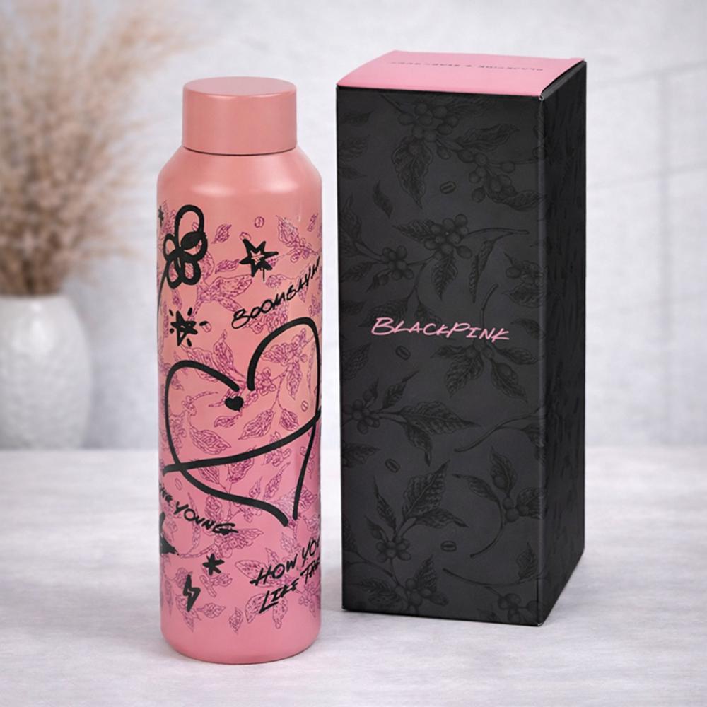 Термобутылка для воды 124714 590 мл из нержавеющей стали 304 Розовый