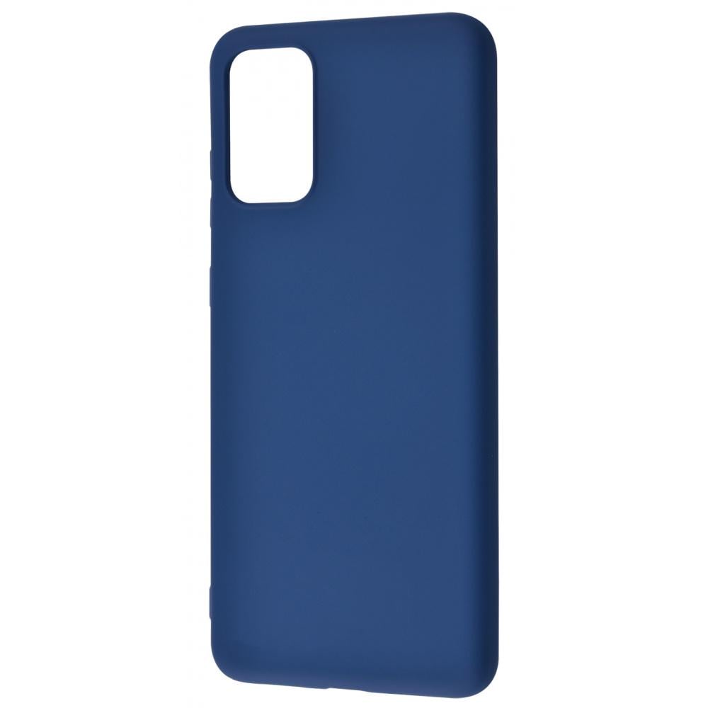 Чехол с мягкой подкладкой WAVE Colorful Case (TPU) Samsung Galaxy S20 Plus (G985F) blue Синий