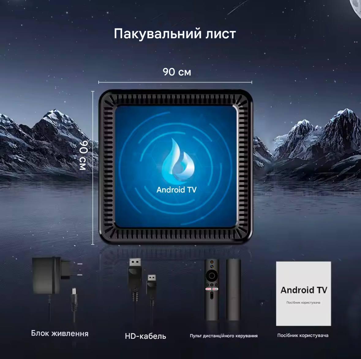 Смарт-приставка Q17 4/32 Гб Android 14 TV Box голосовий пульт налаштований - фото 10 Смарт-приставка Q17 4/32 Гб Android 14 TV Box голосовий пульт налаштований - фото 10