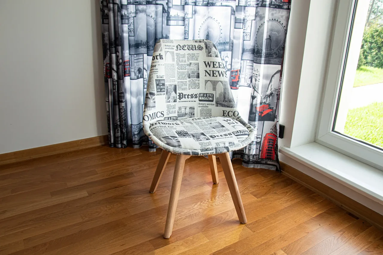 Стул для кухни обеденный Bonro B-487 FB с текстом (47000045) - фото 8