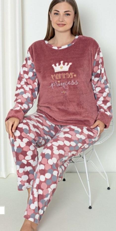 Пижама женская SNC 20638k 5XL Пудровый (29417375)